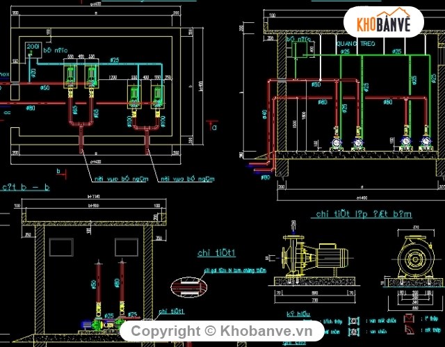 nước nhà công vụ,PCCC nhà công vụ,nước + PCCC,bản vẽ nhà công vụ,nhà công vụ tỉnh hòa bình