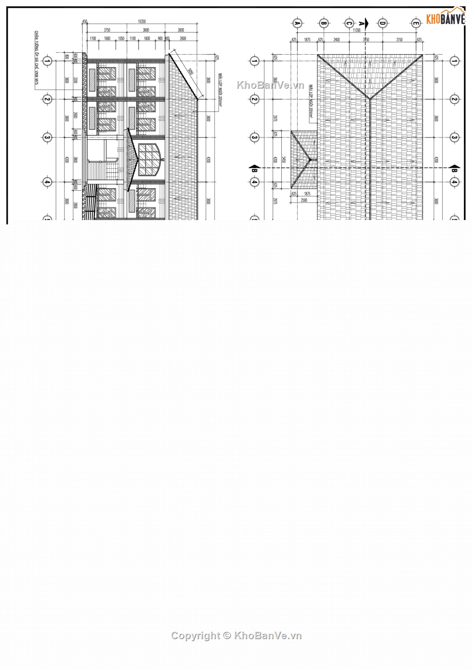 bản vẽ thiết kế xây dựng khối 10 phòng học lầu,khối 10 phòng học lầu trường tiểu học,10 phòng học lầu,bản vẽ trường học,trường tiểu học