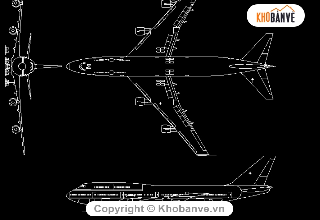 Bản Vẽ Mô Hình Máy Bay Boeing 777 Đẹp Và Kỹ Thuật Cao