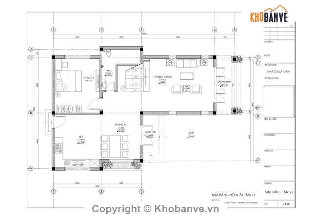 kiến trúc biệt thự 2 tầng,bản vẽ cad biệt thự 2 tầng,cad biệt thự 2 tầng,Biệt thự 2 tầng 9x13.62m