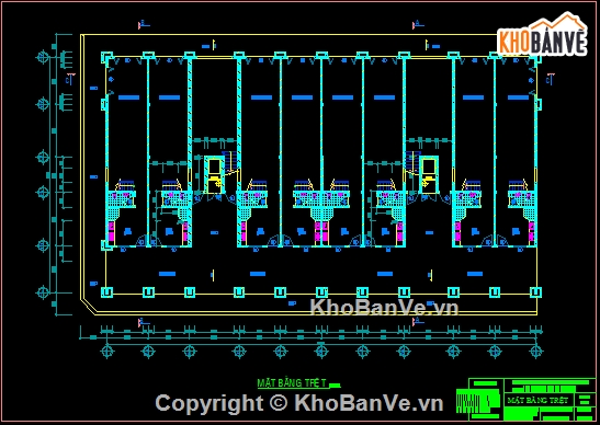 chung cư 7 tầng,chung cư 7 tầng file cad,cad chung cư 7 tầng