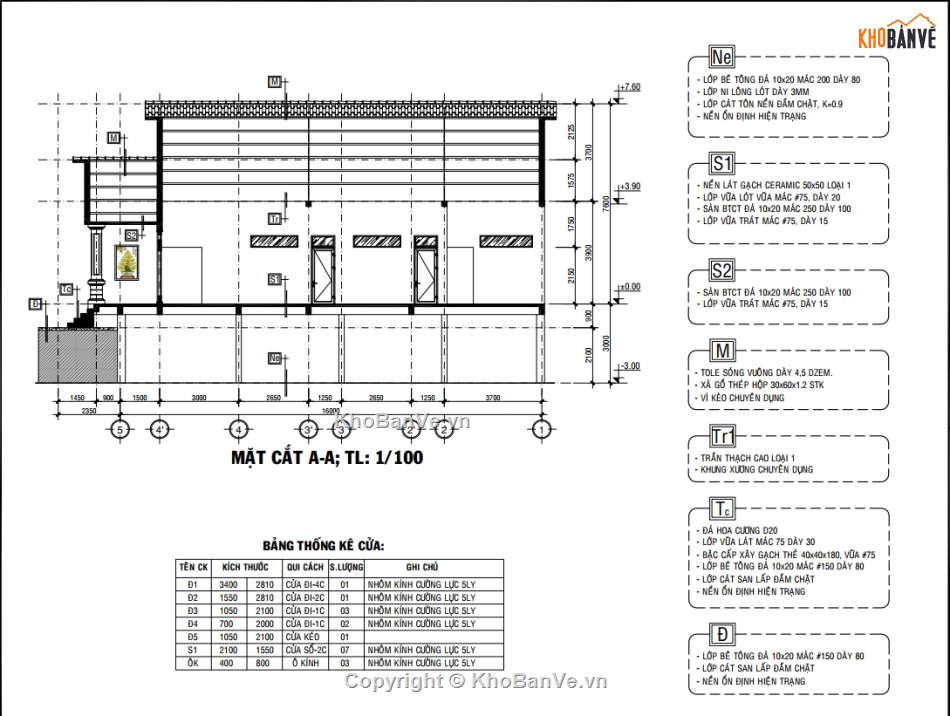 Bản vẽ biệt thự đẹp,Bản vẽ biệt thự 2 tầng đẹp,Bản vẽ biệt thự kích thước 12x16m