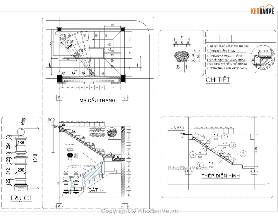 Bản vẽ full nhà mái thái,kết cấu kiến trúc,nhà mái thái hồ sơ thiết kế đầy đủ,nhà mái thái 8 x 20m đầy đủ chi tiết
