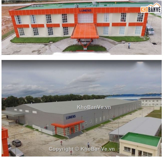Nhà máy Lumens Vina,Nhà máy 67x118m,nhà máy linh kiện điện tử,Nhà máy đèn LED,Nhà máy SAMSUNG,nhà xưởng