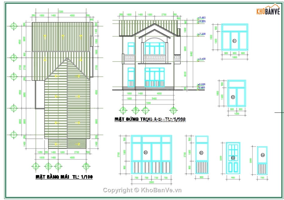 Bản vẽ nhà phố,bản vẽ nhà 2 tầng,công trình 2 tầng,kiến trúc nhà phố,bản vẽ tòa nhà 2 tầng