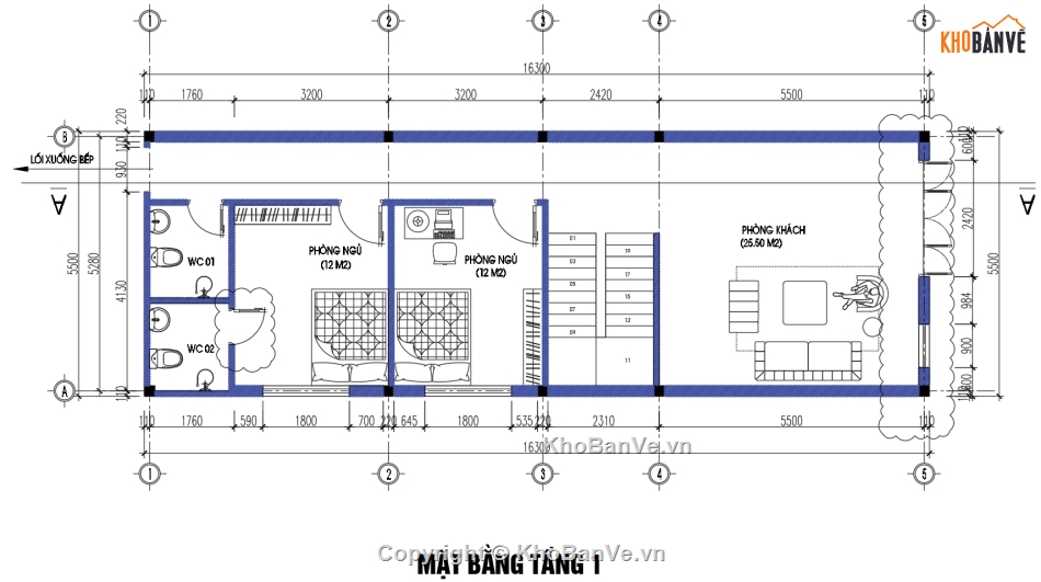Bản vẽ nhà phố,2 tầng 1 tum,2 tầng,Bản vẽ,nhà phố  2 tầng