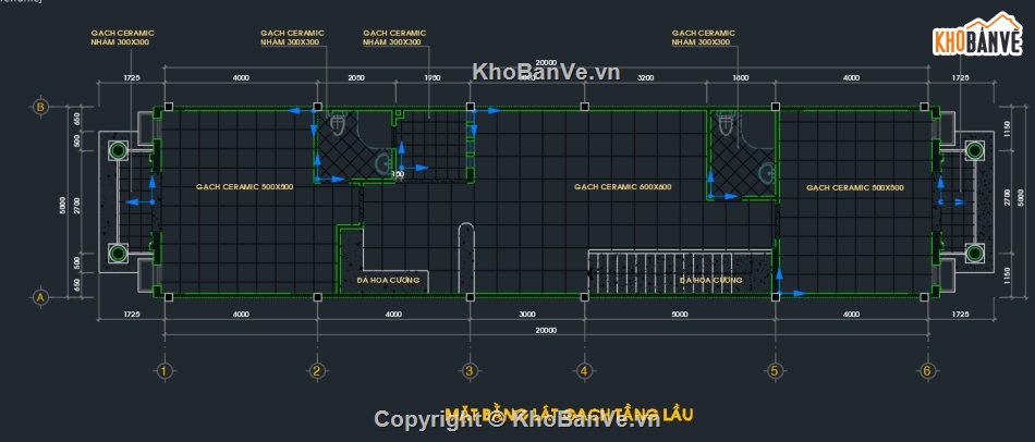 Bản vẽ nhà phố,Bản vẽ nhà phố đẹp,Bản vẽ 2 tầng mái thái đẹp