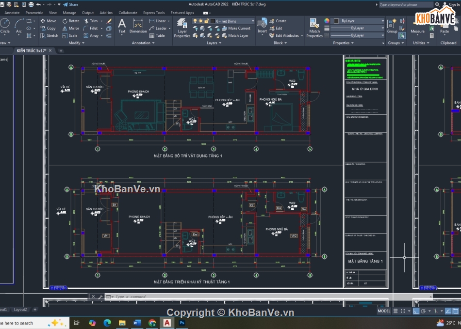 nhà phố 3 tầng,Bản vẽ nhà phố,Bản vẽ full