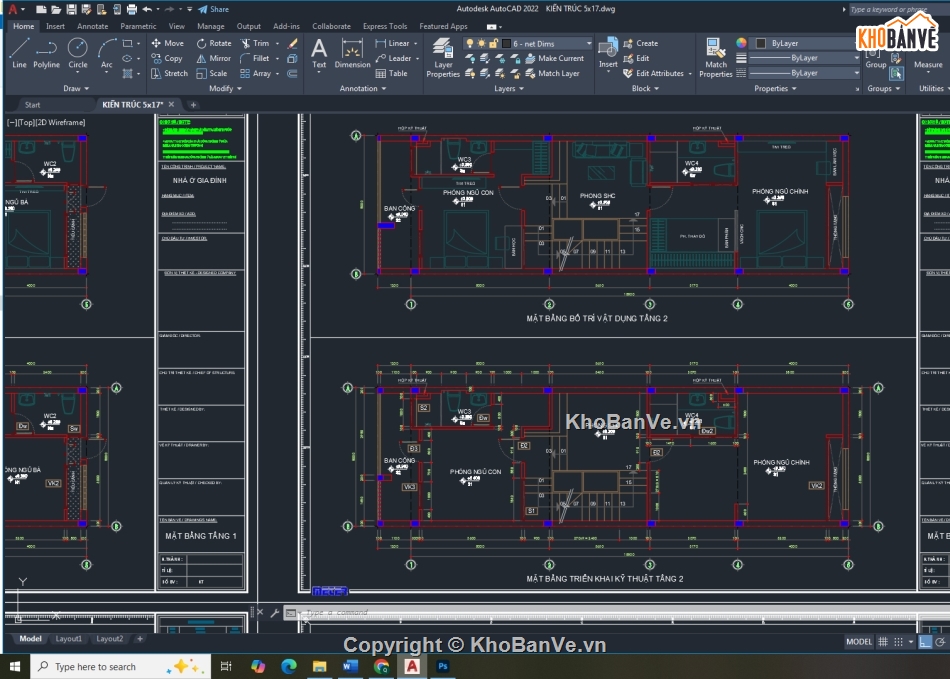 nhà phố 3 tầng,Bản vẽ nhà phố,Bản vẽ full