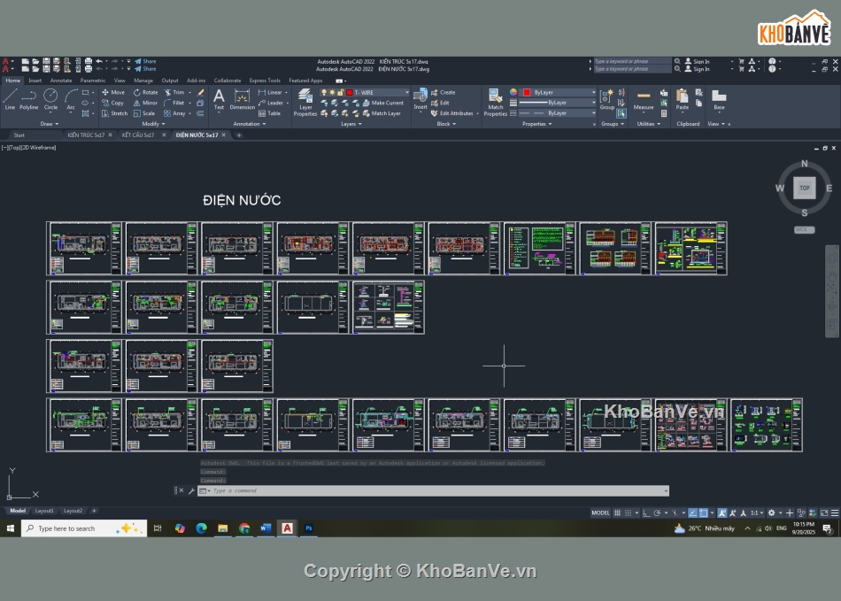 nhà phố 3 tầng,Bản vẽ nhà phố,Bản vẽ full