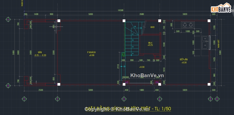 nhà phố 3 tầng,kiến trúc 3 tầng,nhà 3 tầng,3 tầng,Bản vẽ kiến trúc nhà phố 3 tầng,điện nước nhà phố