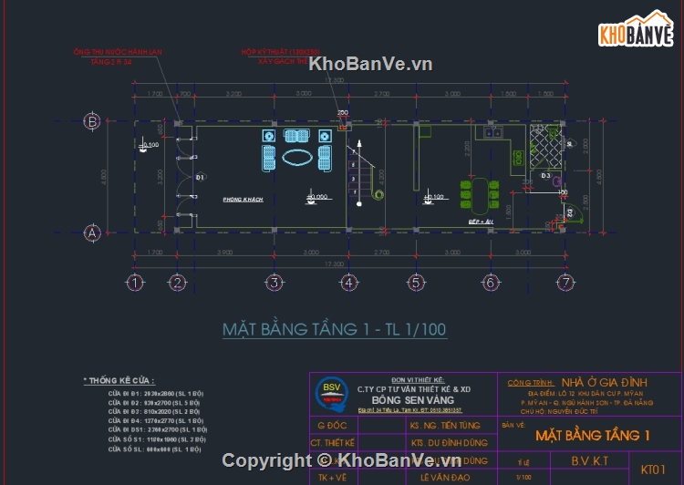 kiến trúc 3 tầng,bản vẽ nhà 3 tầng,nhà 3 tầng 4.5x17.3m,nhà phố 3 tầng,cad nhà 3 tầng