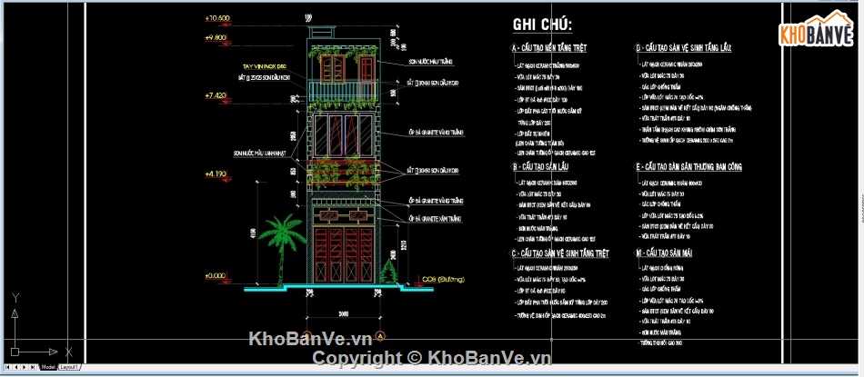 nhà phố 3 tầng lệch,nhà phố đẹp,Nhà phố