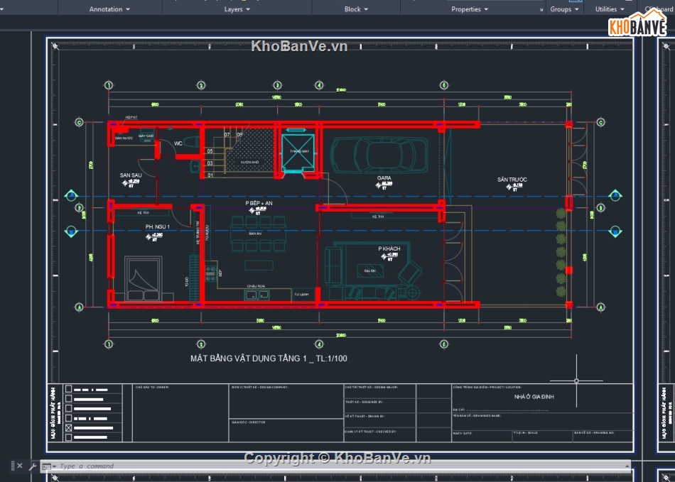 Bản vẽ nhà phố,nhà 4 tầng,Bản vẽ full