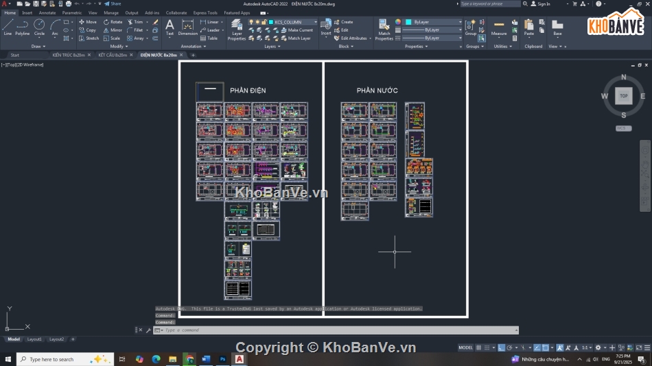 Bản vẽ nhà phố,nhà 4 tầng,Bản vẽ full