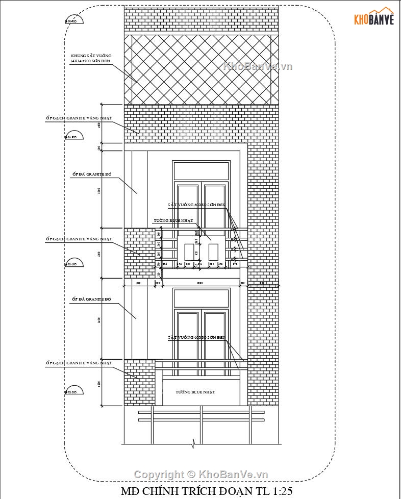 Bản vẽ nhà phố đẹp,Bản vẽ nhà phố 6 tầng,Bản vẽ nhà phố hiện đại
