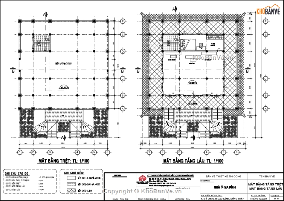 Bản vẽ nhà thờ họ,Bản vẽ nhà thờ họ đẹp,Bản vẽ nhà thờ họ 2 tầng