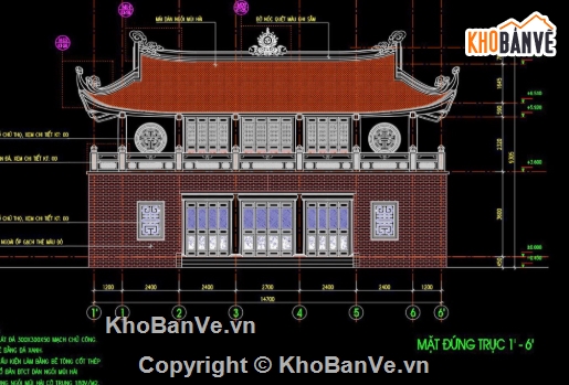 nhà thờ họ,file cad nhà thờ họ,cad nhà thờ họ