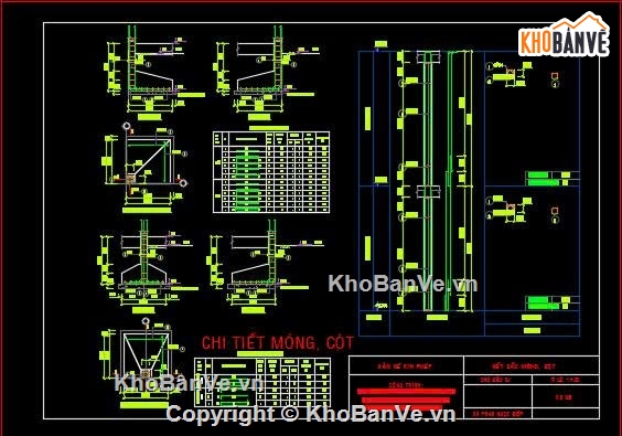 Bản vẽ nhà trọ,kết cấu kiến trúc,kết cấu đầy đủ