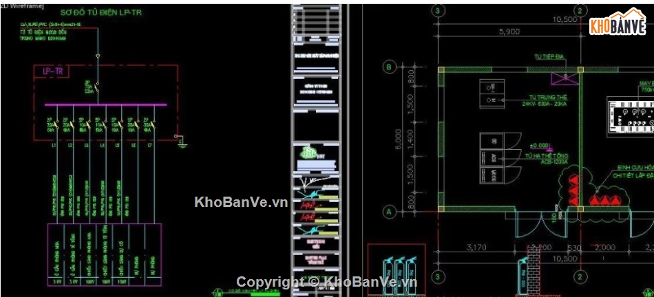 nhà máy sản xuất,Bản vẽ nhà máy sản xuất,điện nhà máy
