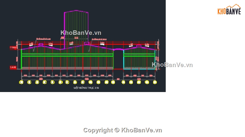 nhà xưởng,xưởng sản xuất,Bản vẽ xưởng sản xuất,nhà xưởng thức ăn chăn nuôi