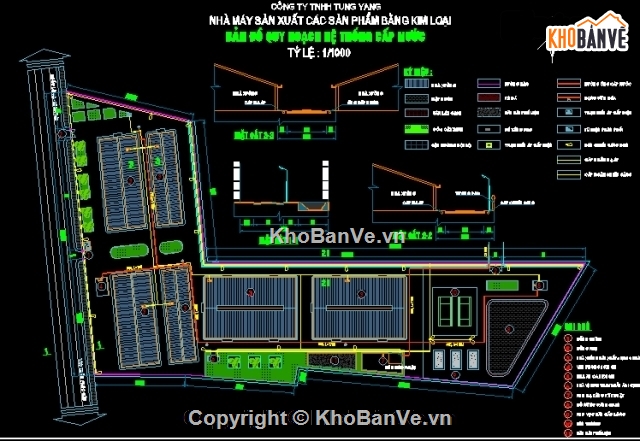 File Auto cad,quy hoạch nhà máy,nhà máy tungyang Hải Dương,bản vẽ quy hoạch nhà máy