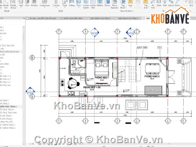 revit nhà 2 tầng,file revit nhà 2 tầng,bản vẽ revit nhà 2 tầng,revit nhà mái nhật 2 tầng