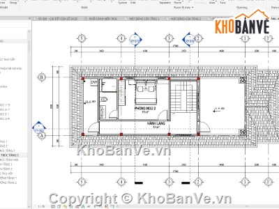 revit nhà 2 tầng,file revit nhà 2 tầng,bản vẽ revit nhà 2 tầng,revit nhà mái nhật 2 tầng