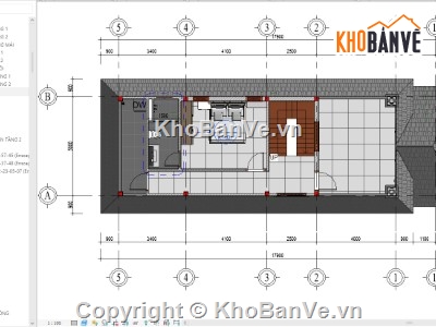 revit nhà 2 tầng,file revit nhà 2 tầng,bản vẽ revit nhà 2 tầng,revit nhà mái nhật 2 tầng