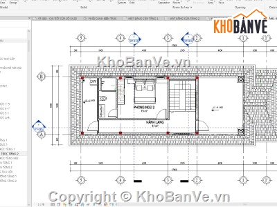 revit nhà 2 tầng,file revit nhà 2 tầng,bản vẽ revit nhà 2 tầng,revit nhà mái nhật 2 tầng