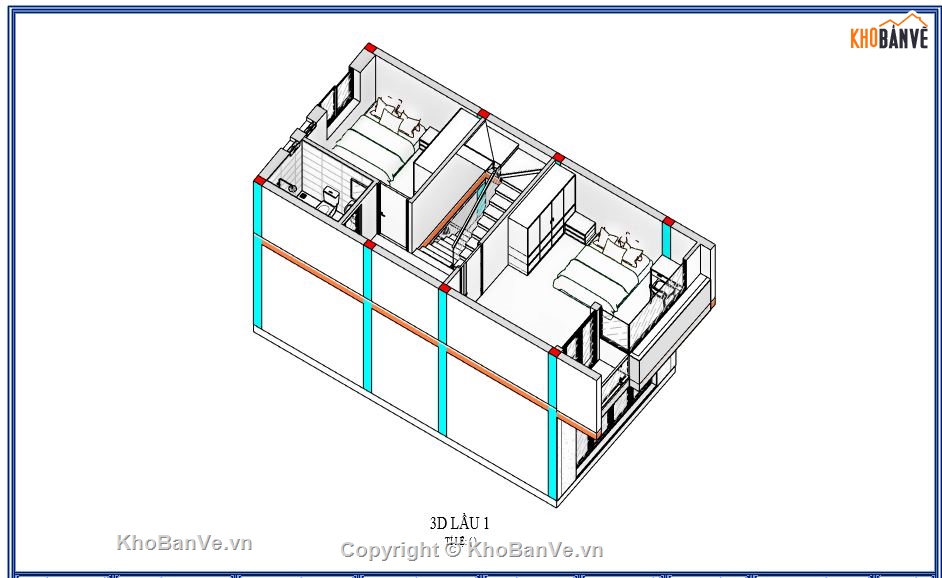 bản vẽ revit nhà phố 3 tầng,revit nhà phố 3 tầng,file revit nhà phố 3 tầng,BV revit nhà phố 3 tầng,bản vẽ nhà phố revit,thiết kế nhà 3 tầng revit