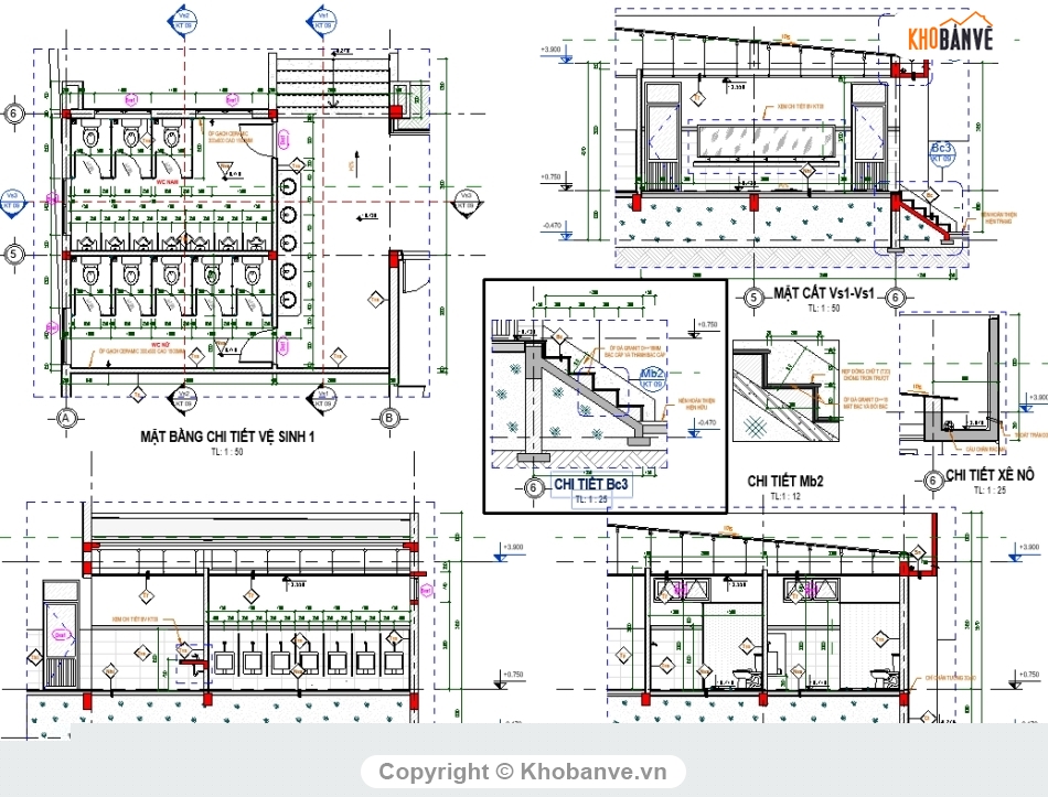 hội trường 22x33m,hội trường 200 chỗ,hội trường ubnd xã,bản vẽ hội trường UBND