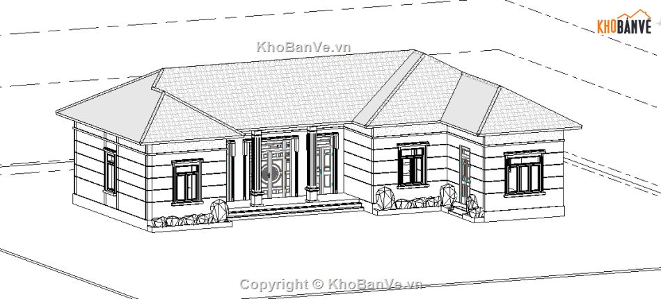 bản vẽ nhà cấp 4,Nhà cấp 4 20x13m,revit thiết kế nhà cấp 4,thiết kế nhà cấp 4,File cad nhà cấp 4