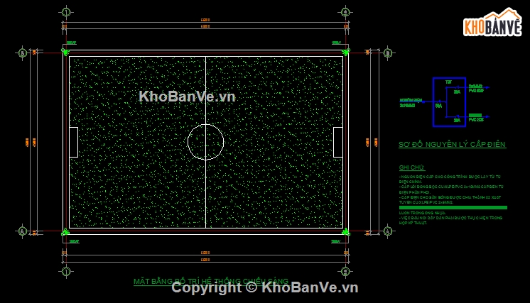 sân bóng 7 người,sân bóng kt 65x45,sân bóng kích thước chuẩn fifa,Autocad thiết kế sân bóng,Thiết kế sân bóng