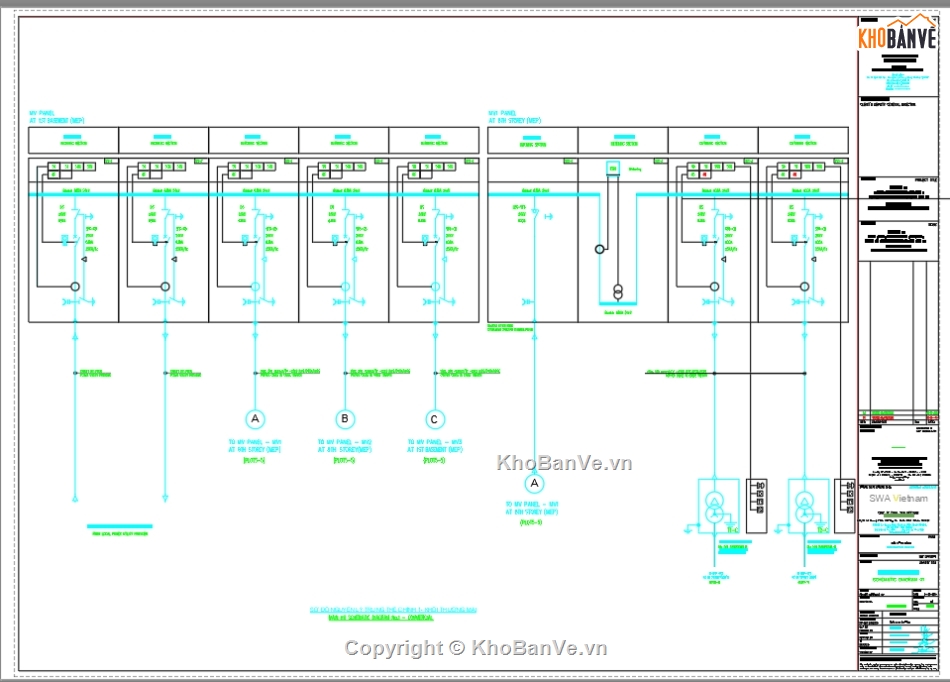 Sơ đồ nguyên lý,Điện nước,BẢN VẼ M.E