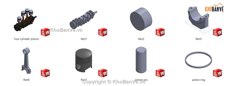 trục khuỷu thanh truyền,trục khuỷu,bản vẽ trục khuỷu,bản vẽ thanh truyền