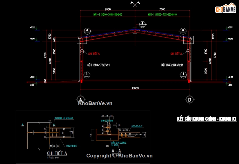 Bản vẽ thi công xây dựng nhà xưởng,Bản vẽ  nhà xưởng,kho nhà xưởng,nhà xưởng,Bản vẽ thi công nhà xưởng