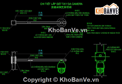 bản vẽ camera,bản vẽ thiết kế autocad camera,Thiết kế hệ thống camera