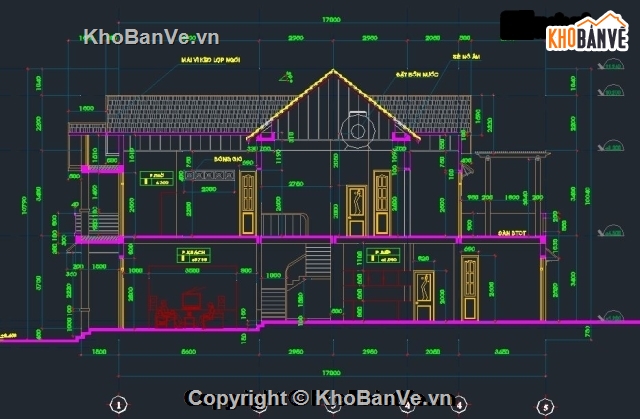 bản vẽ biệt thự 2 tầng,cad + sketchup biệt thự 2 tầng,biêt thự 2 tầng full két cấu,thiết kế biệt thự 2 tầng,mẫu biệt thự 2 tầng