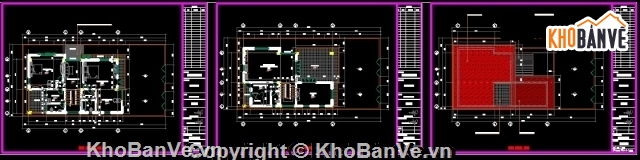 bản vẽ biệt thự hiện đại,bản vẽ biệt thự 3 tầng,bản vẽ,bản vẽ biệt thự