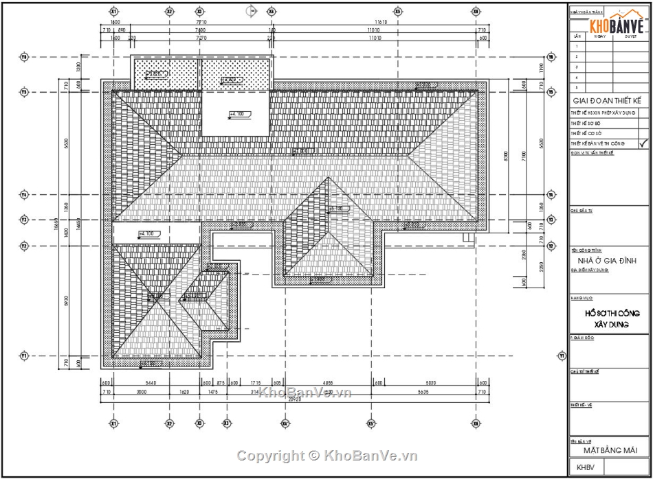 biệt thự 1 tầng file autocad,thiết kế biệt thự vườn 1 tầng,biệt thự mái nhật 13.6x19.7m,bản vẽ cad biệt thự 1 tầng,Thiết kế kiến trúc biệt thự 1 tầng