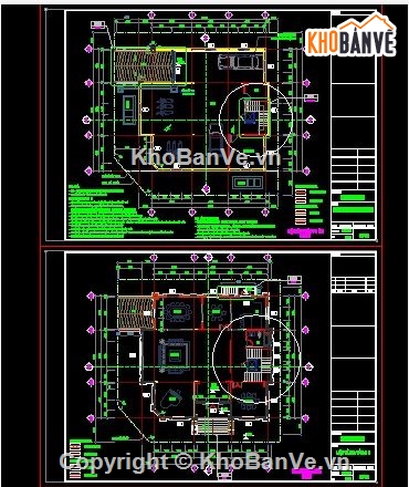 Biệt thự tân cổ điển,bản vẽ biệt thự 4 tầng,Bản vẽ thiết kế biệt thự,biệt thự 3 tầng