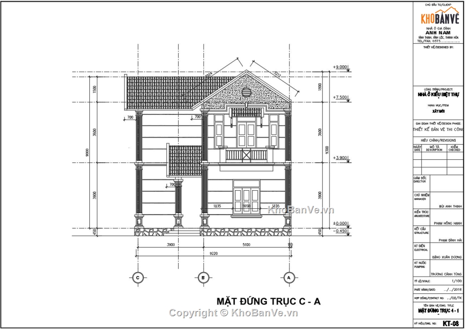 Biệt thự 2 tầng mái thái,Thiết kế biệt thự mái thái,Bản vẽ thiết kế biệt thự 2 tầng,thiết kế biệt thự 2 tầng,File cad thiết kế nhà mái thái,Thiết kế nhà mái thái 2 tầng đẹp