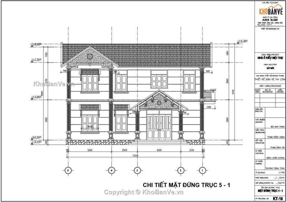 Biệt thự 2 tầng mái thái,Thiết kế biệt thự mái thái,Bản vẽ thiết kế biệt thự 2 tầng,thiết kế biệt thự 2 tầng,File cad thiết kế nhà mái thái,Thiết kế nhà mái thái 2 tầng đẹp