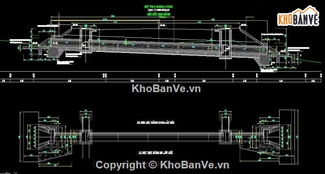 Bản vẽ cống tròn,Bản vẽ,Thiết kế cống tròn