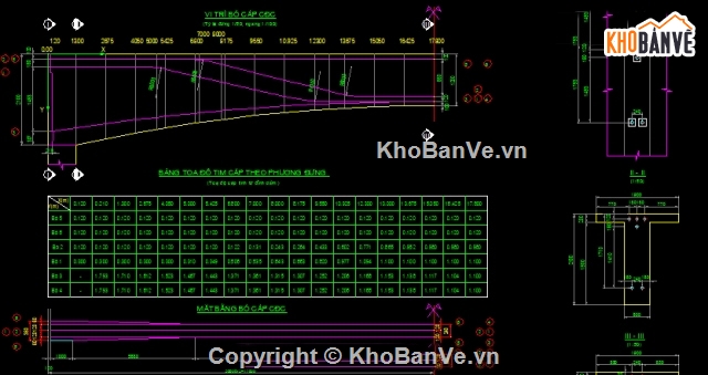 bản vẽ cầu,thiết kế cầu bằng kỳ,dầm giản đơn,hồ sơ cầu,Bản vẽ cầu