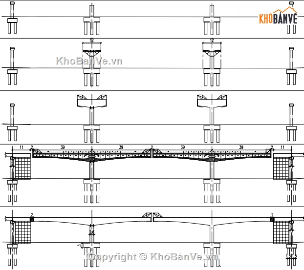 bản vẽ thiết kế,đường sắt trên cao,cầu vượt,bản vẽ cầu vượt sông Nhuệ,Bản vẽ đường sắt trên cao Cát Linh