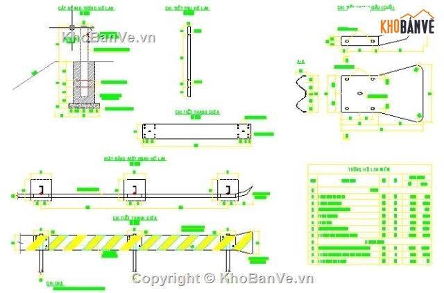 Bản vẽ,Bản vẽ cầu dầm,Thiết kế cầu dầm