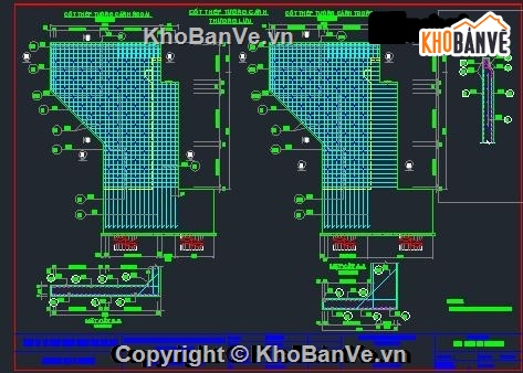 bản vẽ,bản vẽ cầu dầm bản rỗng