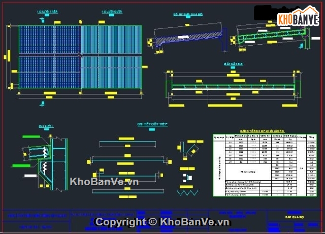 bản vẽ,bản vẽ cầu dầm bản rỗng